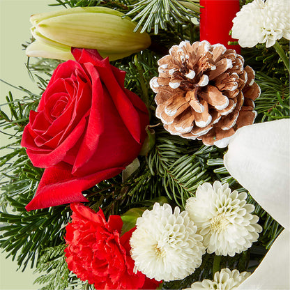 Seasonal Festivities Centerpiece –  La La Florist, Baldwin Park CA
