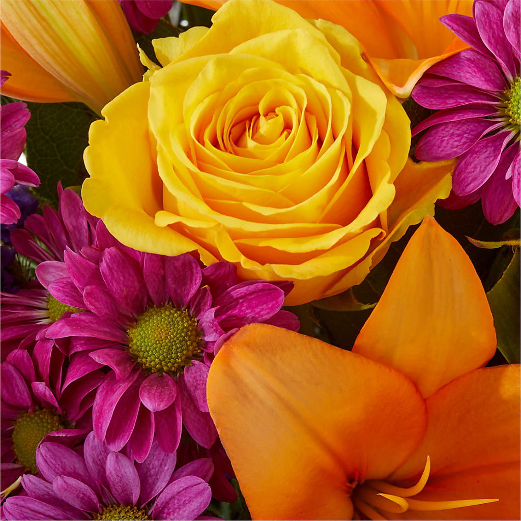 Colorful Visions Bouquet –  La La Florist, Baldwin Park CA
