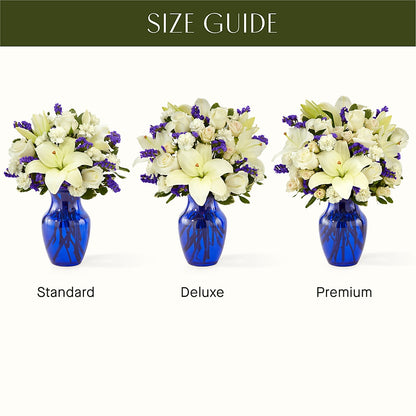 Sapphire Rush Bouquet –  La La Florist, Baldwin Park CA