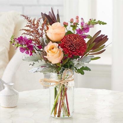 Moody Hues Bouquet –  La La Florist, Baldwin Park CA