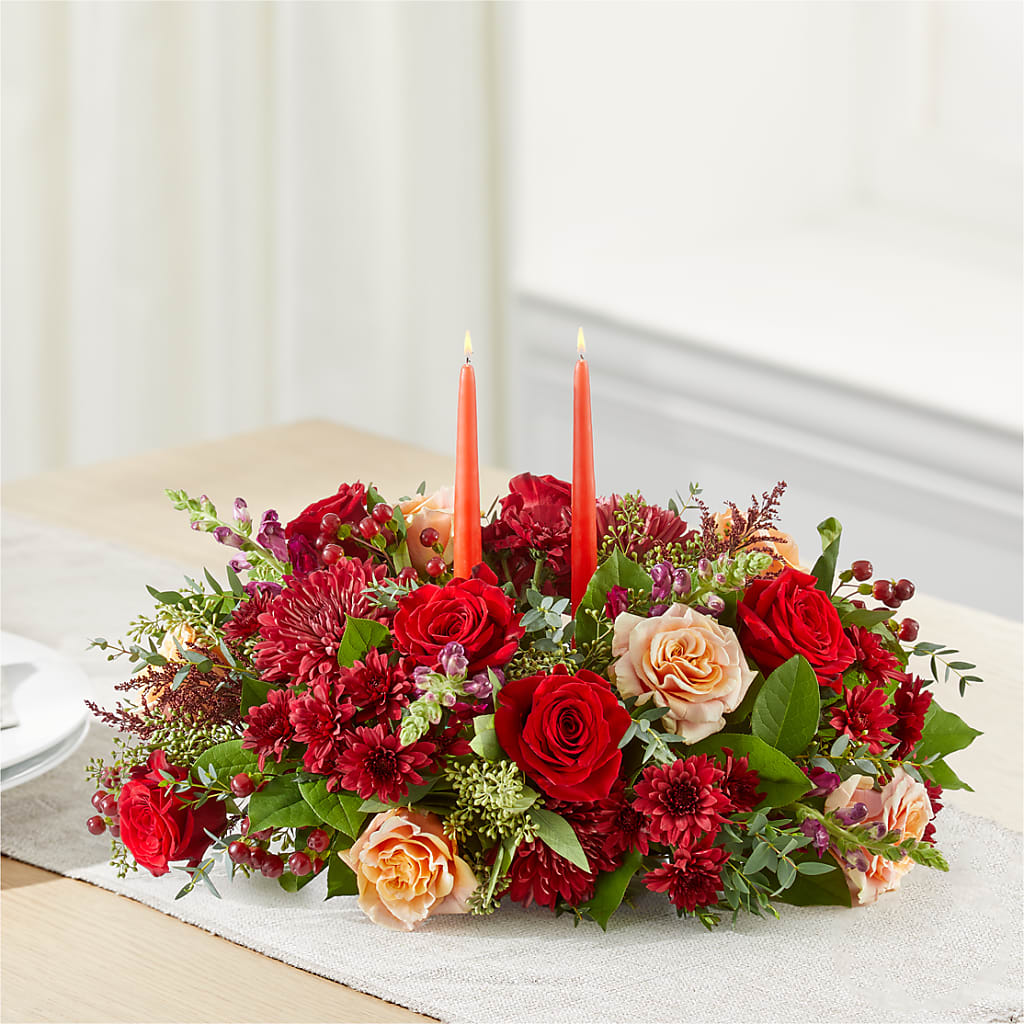 Most Thankful Centerpiece –  La La Florist, Baldwin Park CA