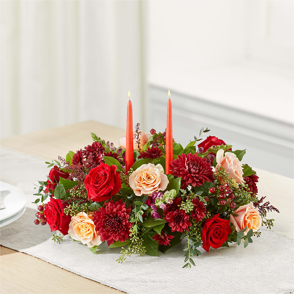 Most Thankful Centerpiece –  La La Florist, Baldwin Park CA