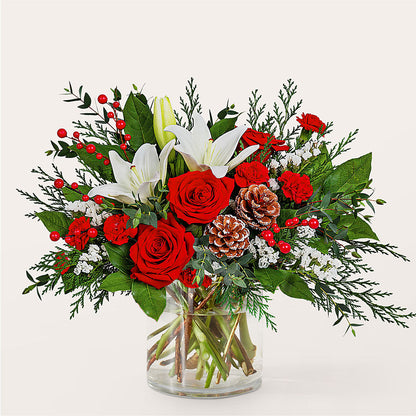 Best in Snow Bouquet –  La La Florist, Baldwin Park CA