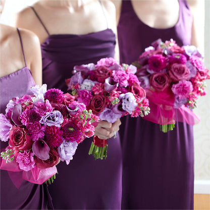 Bridesmaid's Garden Bouquet –  La La Florist, Baldwin Park CA
