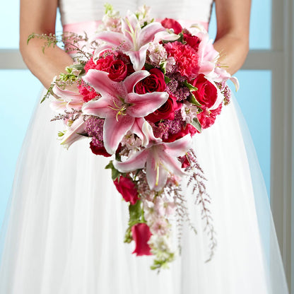Lily & Rose Bouquet –  La La Florist, Baldwin Park CA