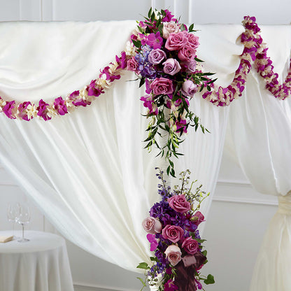 Color & Light Chuppah Decor –  La La Florist, Baldwin Park CA