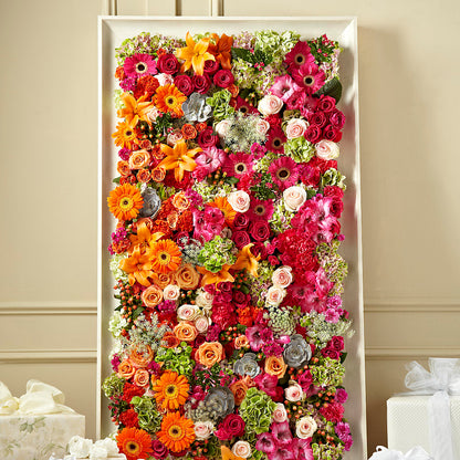 Fresh Picked Floral Wall –  La La Florist, Baldwin Park CA