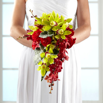 Elegant Orchid Bouquet –  La La Florist, Baldwin Park CA