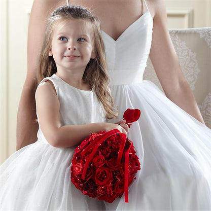 Pure at Heart Flower Girl Arrangement –  La La Florist, Baldwin Park CA