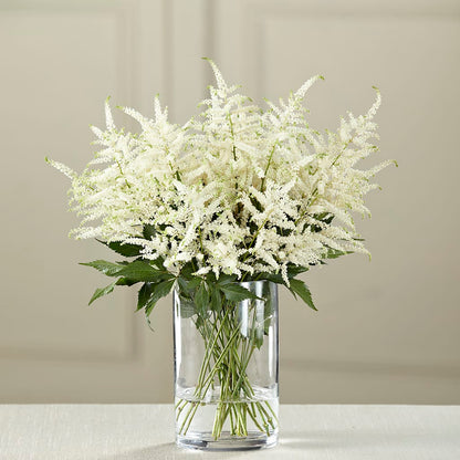 White Astilbe Bouquet –  La La Florist, Baldwin Park CA