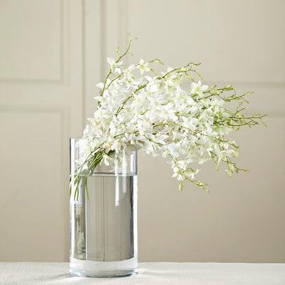 White Dendrobium Bouquet –  La La Florist, Baldwin Park CA